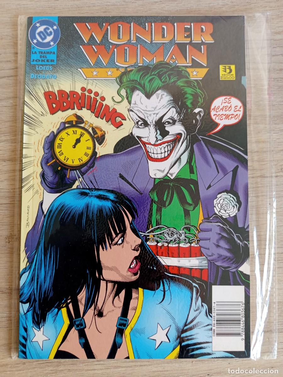 C&oacute;mics: WONDER WOMAN LA TRAMPA DEL JOKER EDICIONES ZINCO