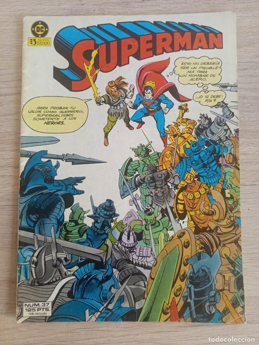 C&oacute;mics: SUPERMAN 37 VOL 1 EDICIONES ZINCO - Foto 1