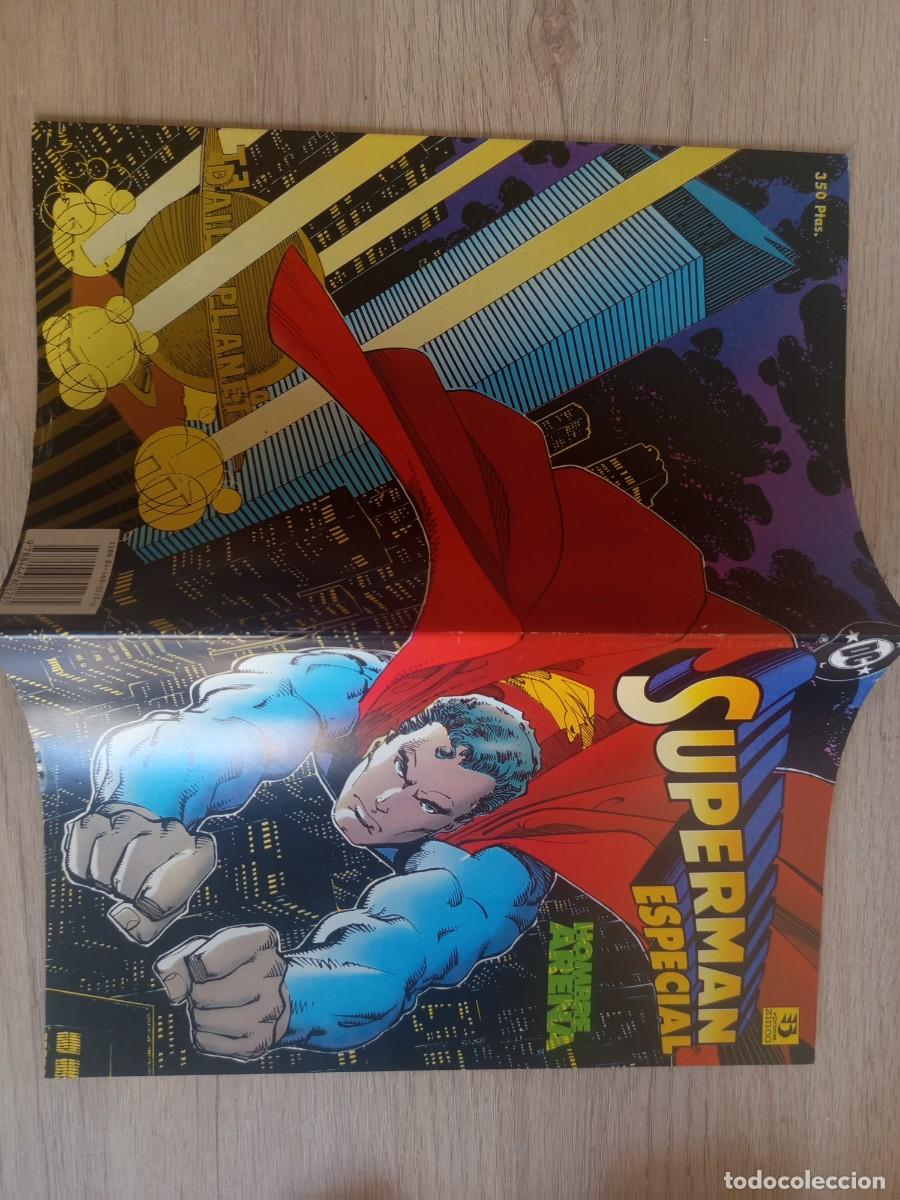 C&oacute;mics: SUPERMAN ESPECIAL HOMBRE DE ARENA EDICIONES ZINCO - Foto 3