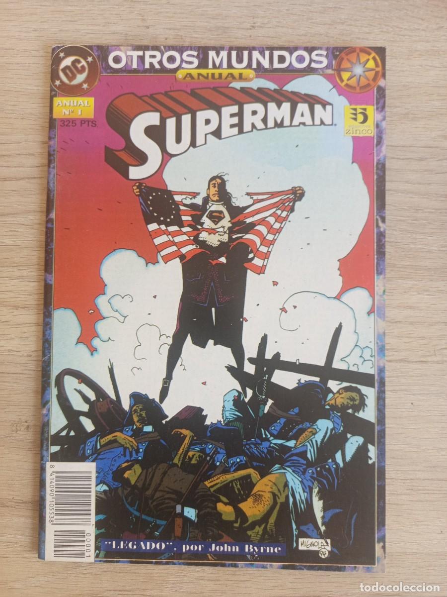 C&oacute;mics: SUPERMAN ANUAL OTROS MUNDOS EDICIONES ZINCO
