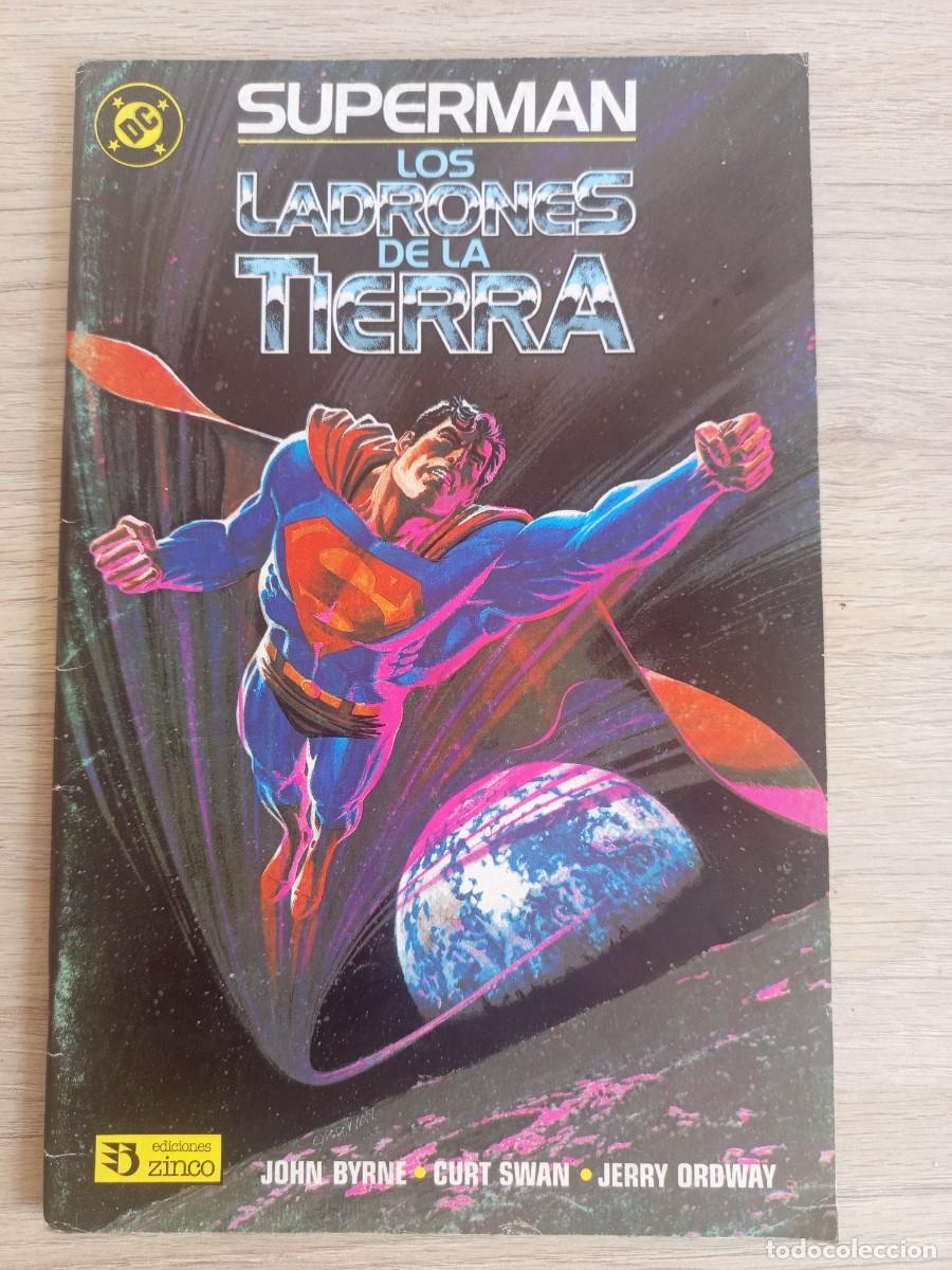 C&oacute;mics: SUPERMAN LOS LADRONES DE LA TIERRA EDICIONES ZINCO