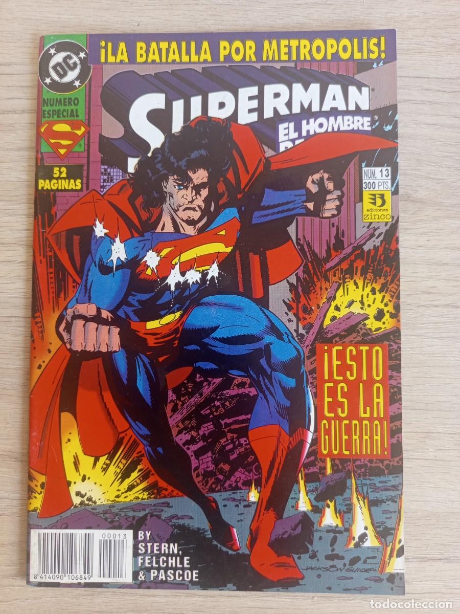 C&oacute;mics: SUPERMAN EL HOMBRE DE ACERO 13 EDICIONES ZINCO - Foto 1