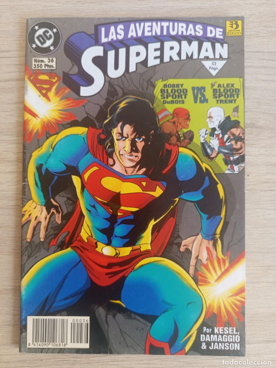 C&oacute;mics: LAS AVENTURAS DE SUPERMAN 36 EDICIONES ZINCO