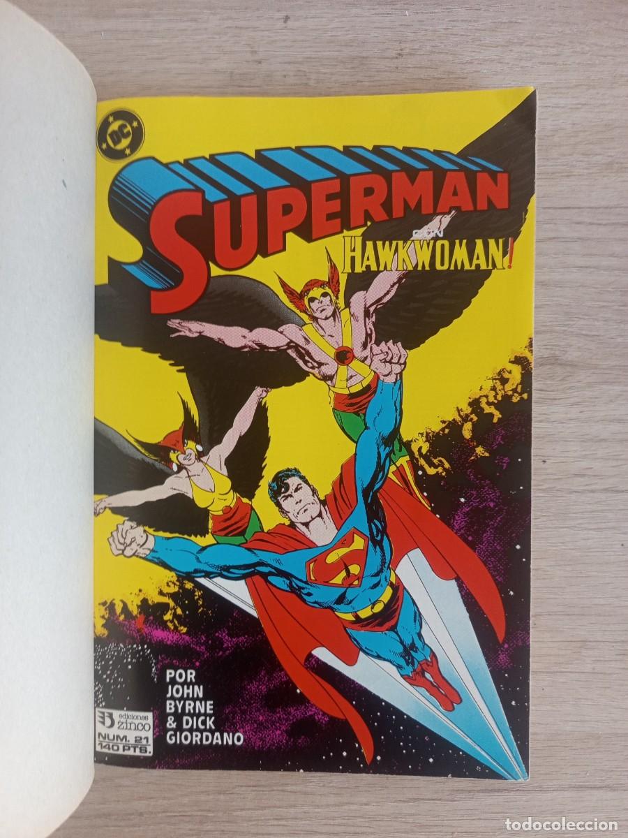 C&oacute;mics: SUPERMAN 21 AL 25 EDICIONES ZINCO - Foto 2
