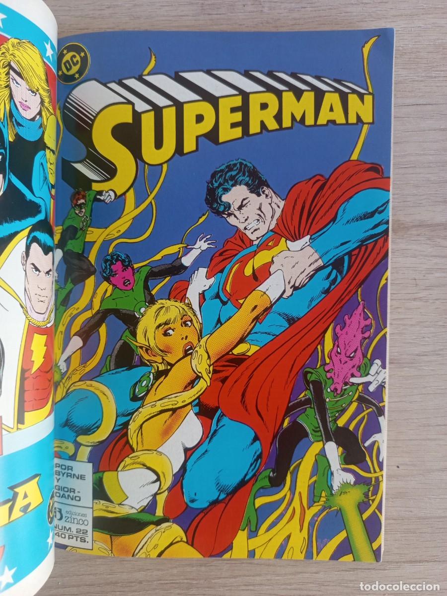 C&oacute;mics: SUPERMAN 21 AL 25 EDICIONES ZINCO - Foto 3