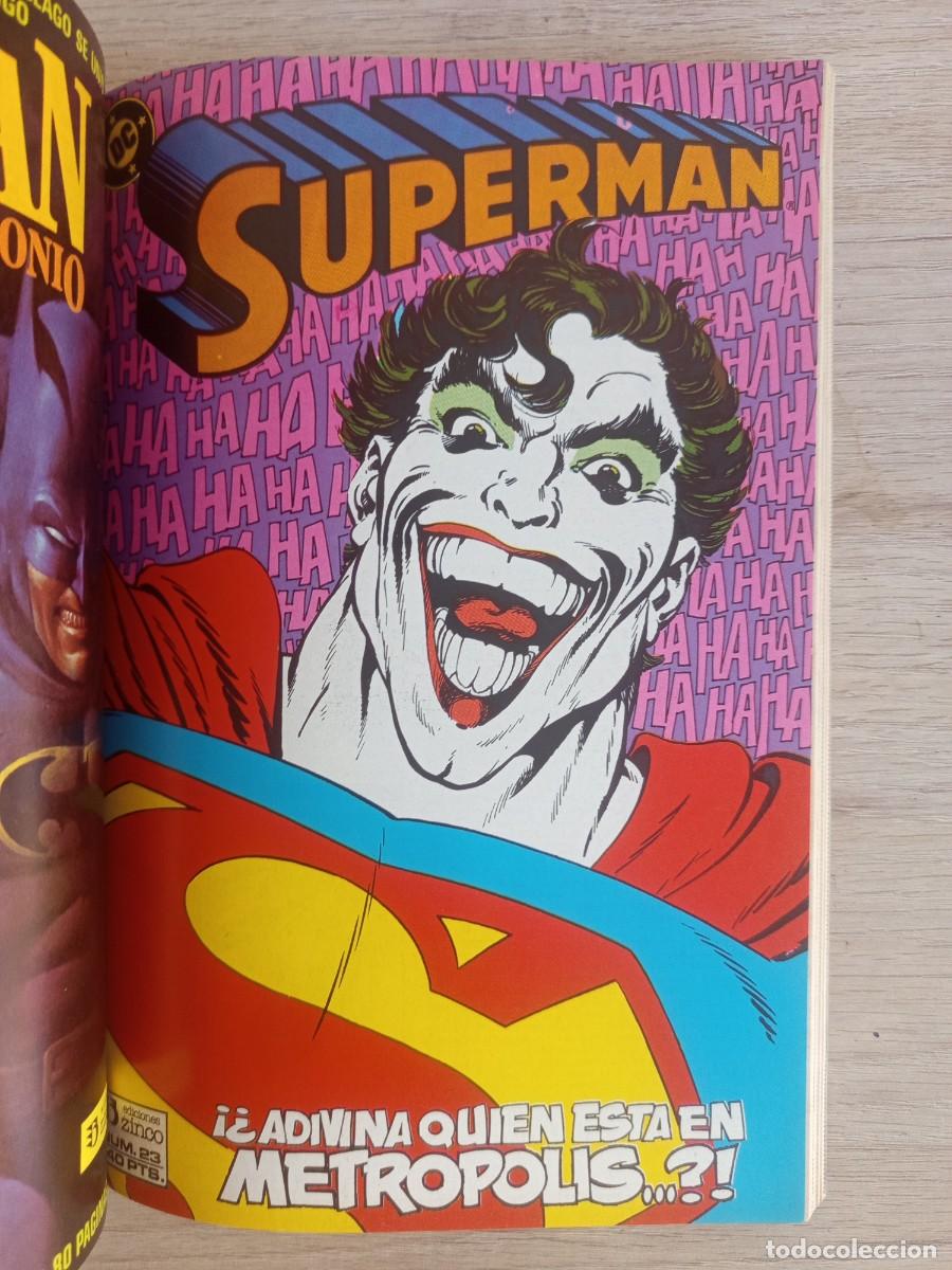 C&oacute;mics: SUPERMAN 21 AL 25 EDICIONES ZINCO - Foto 4