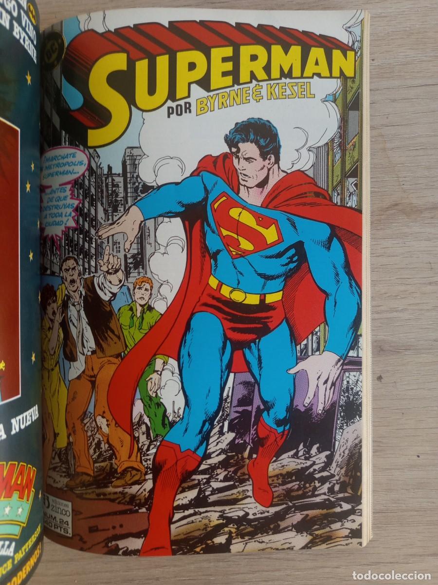 C&oacute;mics: SUPERMAN 21 AL 25 EDICIONES ZINCO - Foto 5