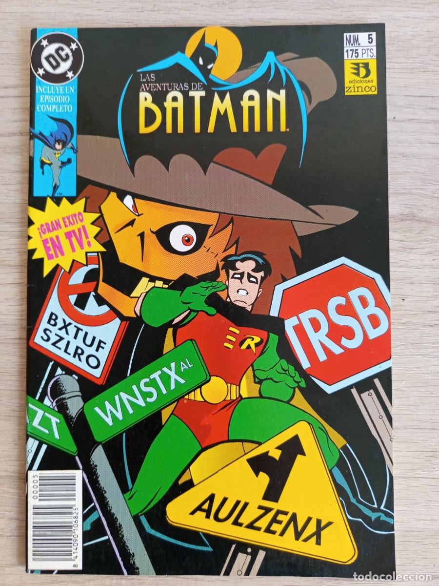 C&oacute;mics: AVENTURAS DE BATMAN 5 EDICIONES ZINCO - Foto 1