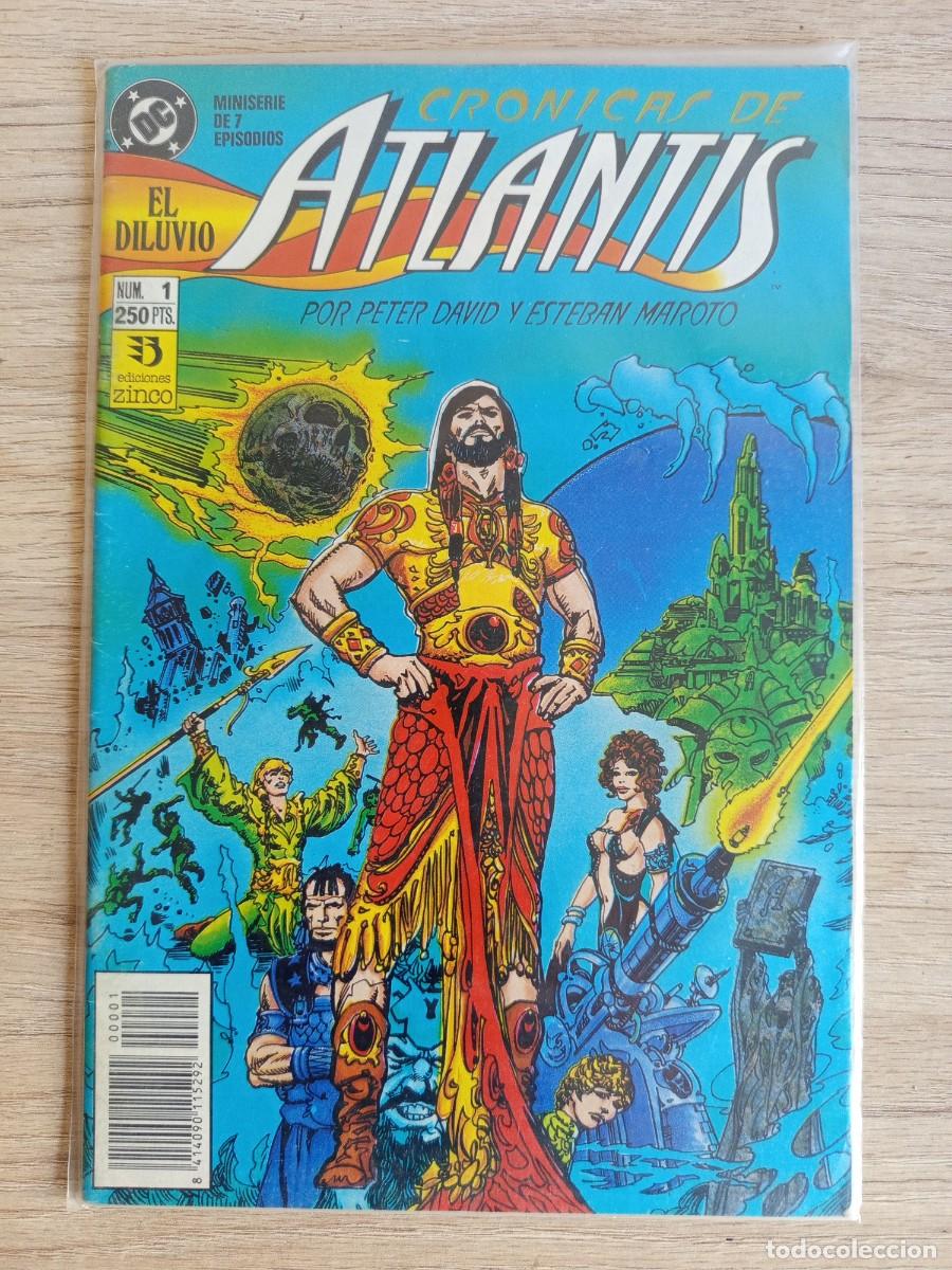 C&oacute;mics: CRONICAS DE ATLANTIS 1 EDICIONES ZINCO - Foto 1
