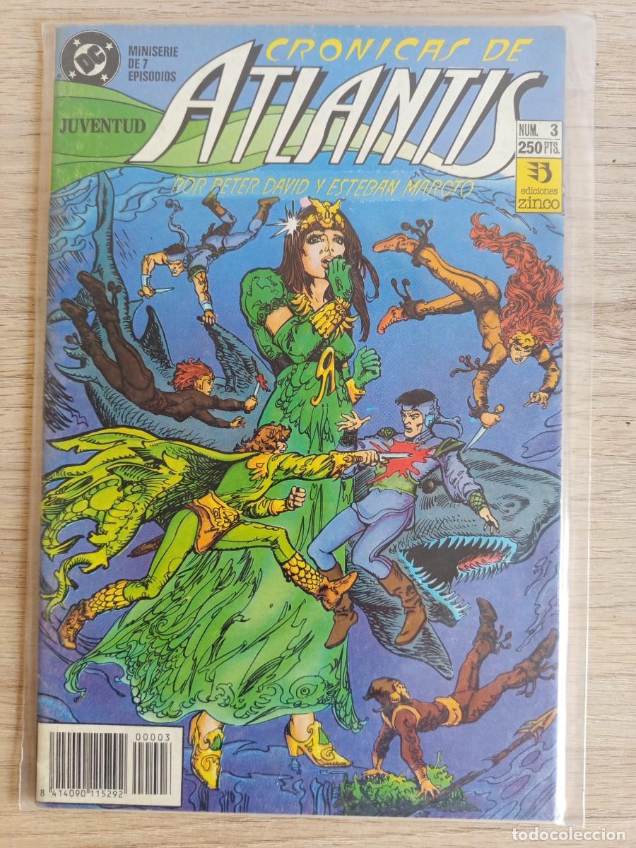 C&oacute;mics: CRONICAS DE ATLANTIS 3 EDICIONES ZINCO - Foto 1