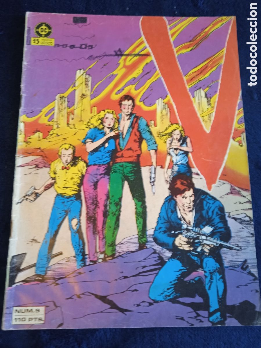 C&oacute;mics: V - LOS VISITANTES COMICS SERIE DE TELEVISION N&ordm; 9 -EDITA : ZINCO DC