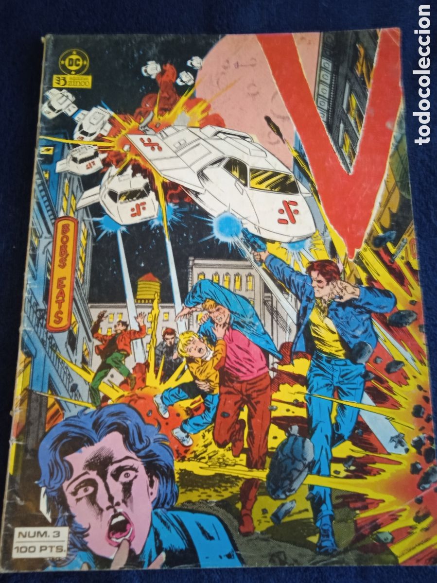 C&oacute;mics: V - LOS VISITANTES COMICS SERIE DE TELEVISION N&ordm; 3 -EDITA : ZINCO DC