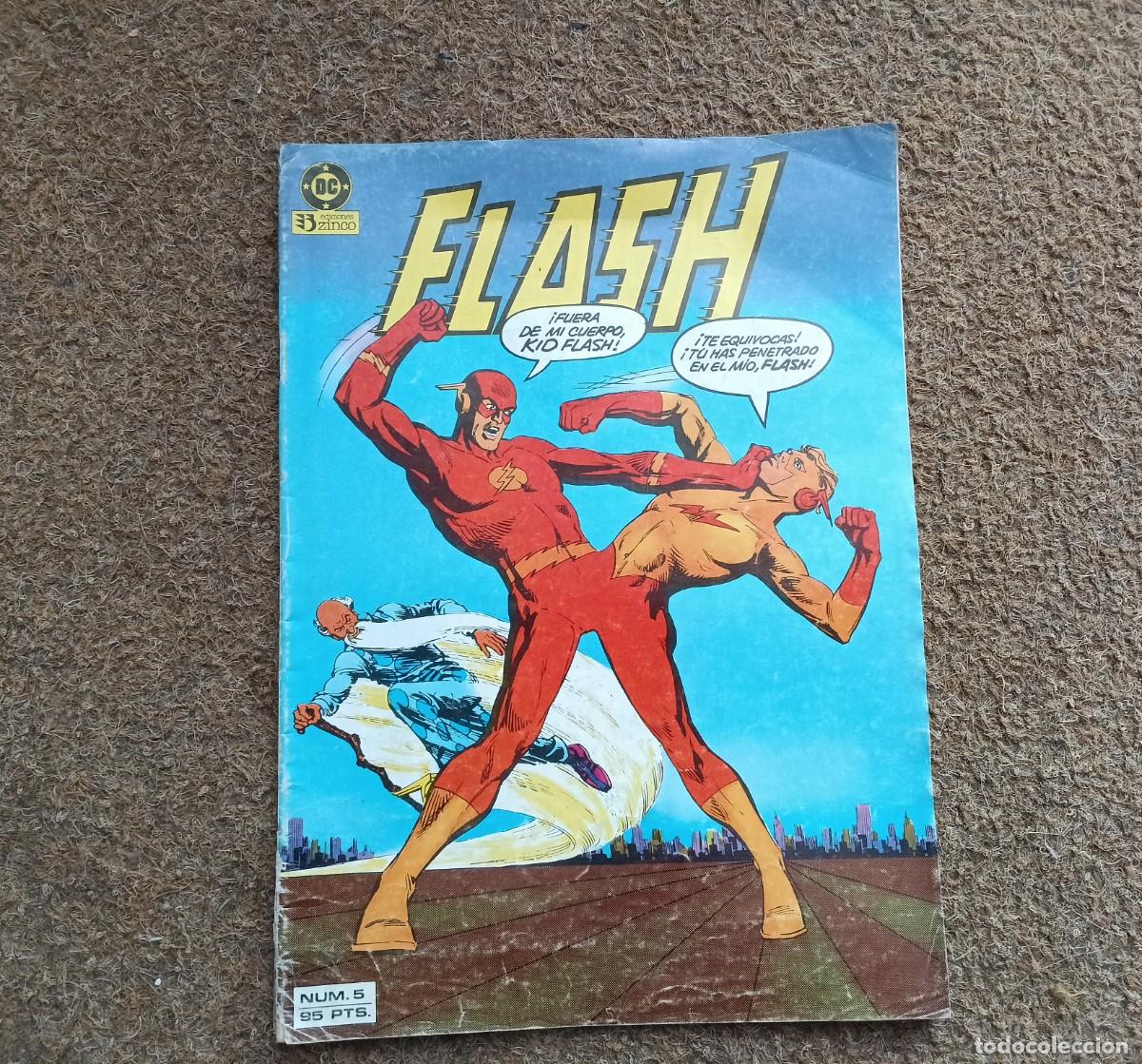 C&oacute;mics: Flash. Ediciones Zinco. DC. N&deg; 5. 1984 - Foto 1