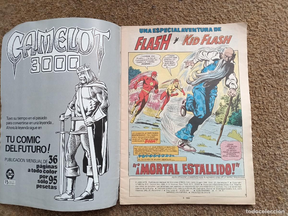 C&oacute;mics: Flash. Ediciones Zinco. DC. N&deg; 5. 1984 - Foto 4