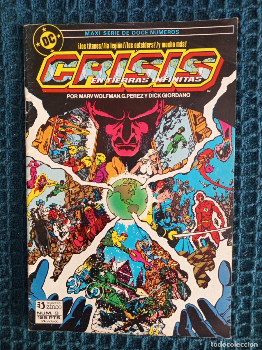 C&oacute;mics: Crisis en tierras infinitas 3 editorial Zinco - Foto 1