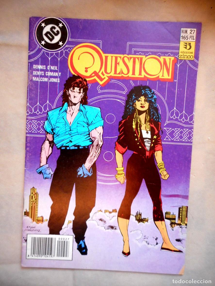 C&oacute;mics: QUESTION N&ordm;27 CAPIT&Aacute;N ESTRELLA Y SARGENTO BARRAS (ZINCO-NOVIEMBRE 1990) DENNIS O&acute;NEIL - DENY COWAN