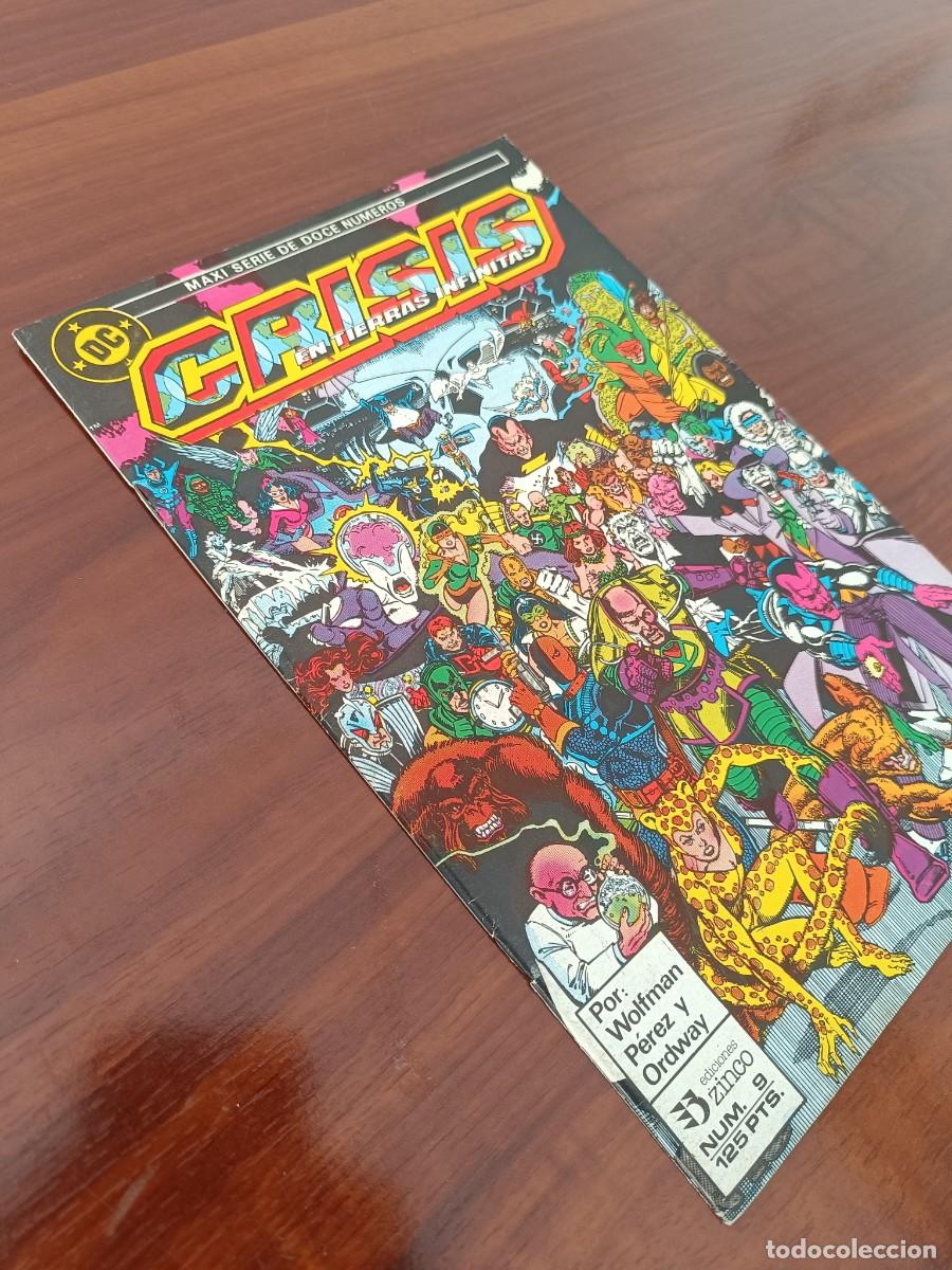 C&oacute;mics: CRISIS EN TIERRAS INFINITAS NUMERO 9 EDICIONES ZINCO - Foto 2