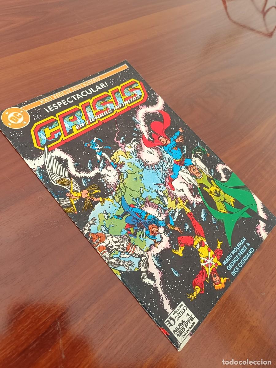 C&oacute;mics: CRISIS EN TIERRAS INFINITAS NUMERO 1 EDICIONES ZINCO - Foto 2