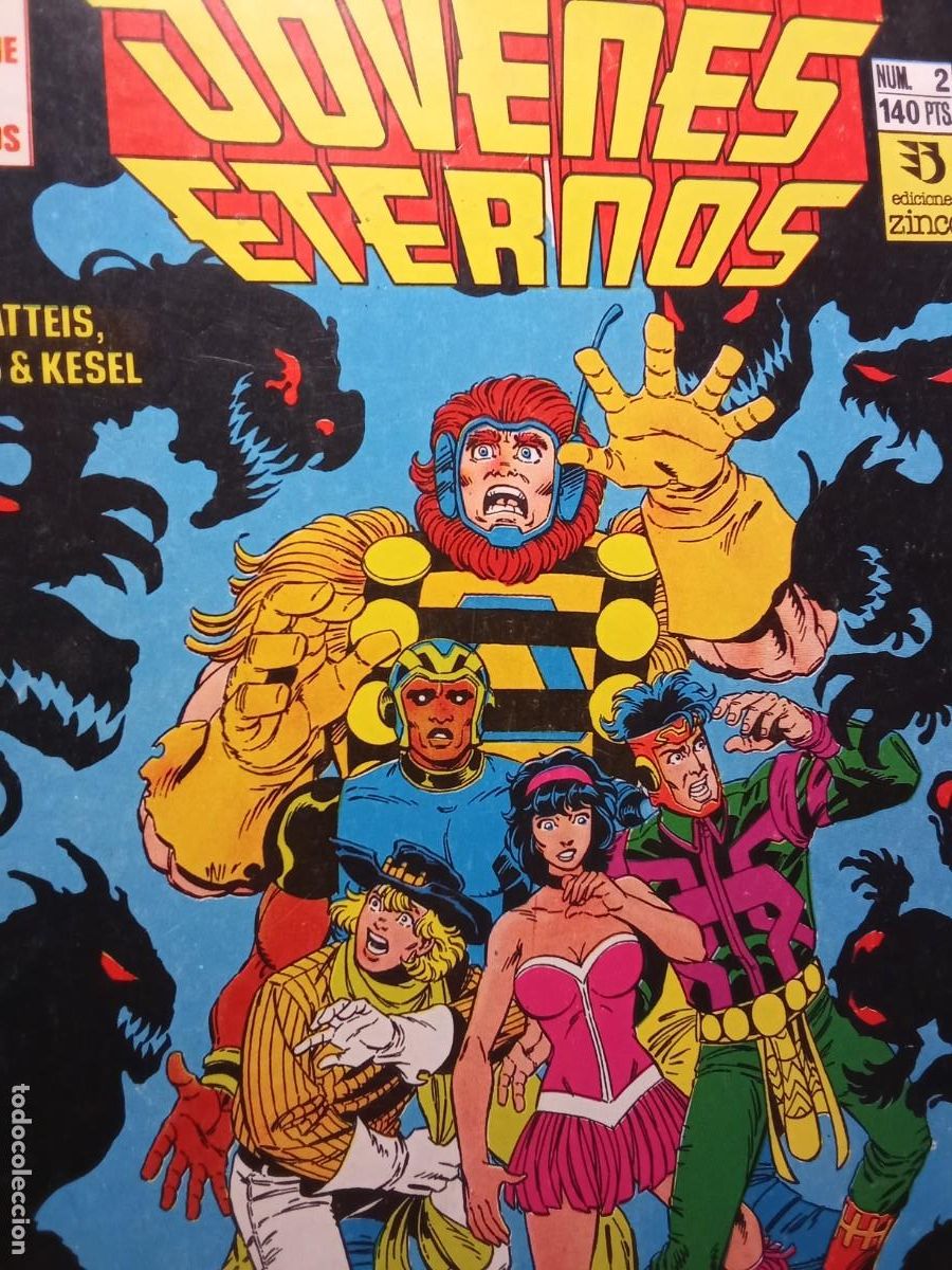 C&oacute;mics: J&oacute;venes eternos Ediciones zinco.Num.2. - Foto 1