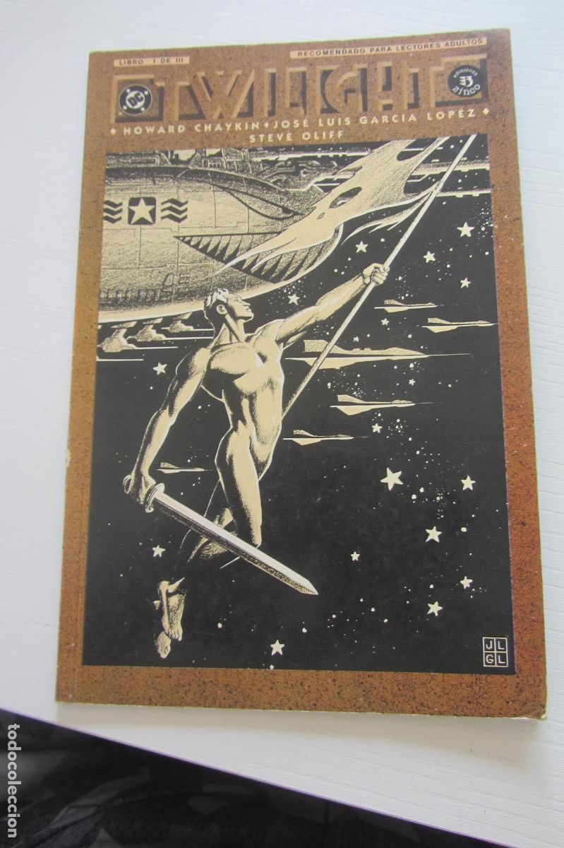 C&oacute;mics: TWILIGHT. LIBRO 1 DE 3. CHAYKIN, GARCIA LOPEZ, OLIFF. ED. ZINCO 1990 BUEN ESTADO ARX130
