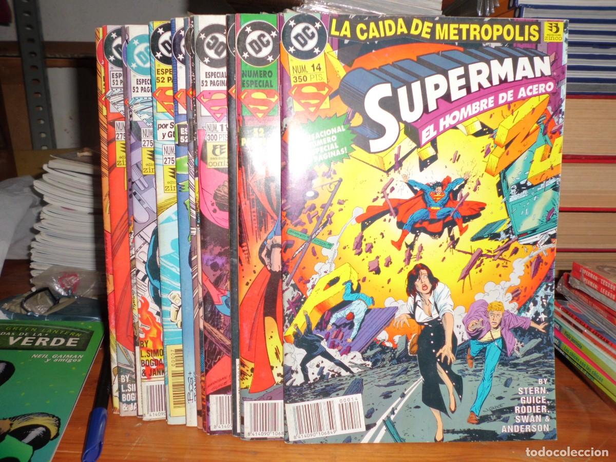 C&oacute;mics: SUPERMAN EL HOMBRE DE ACERO COMPLETA 14N&ordm;