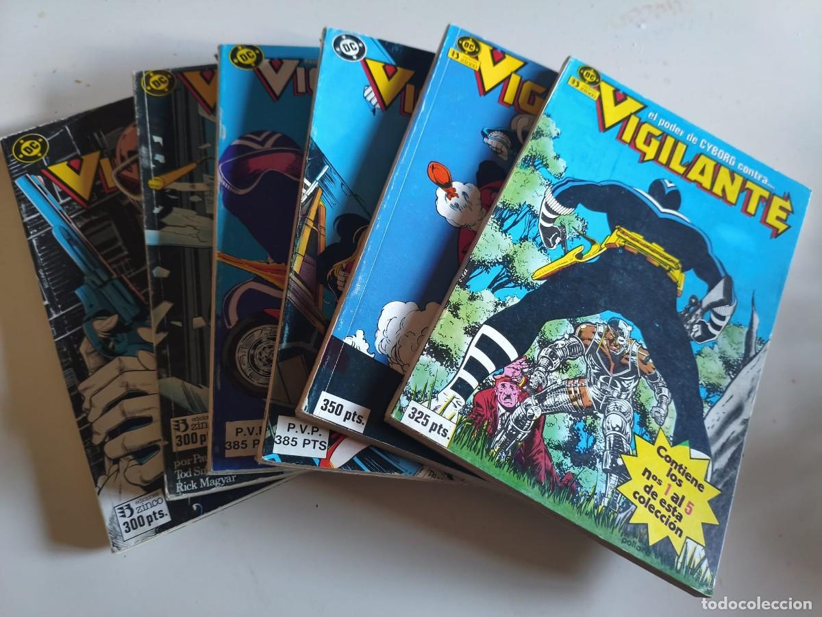 C&oacute;mics: Vigilante vol 1 zinco completa 29 n&uacute;meros en 6 retapados