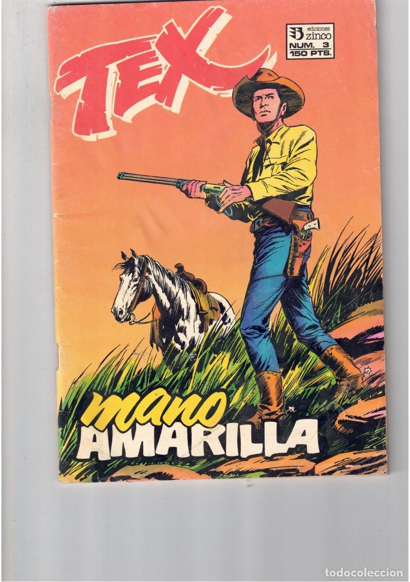 C&oacute;mics: Tex 3. Zinco Editorial Zinco.