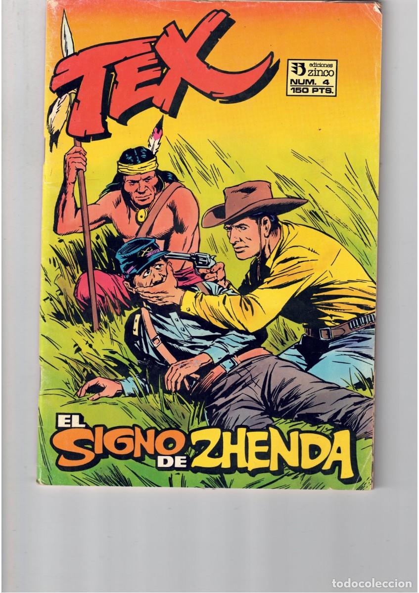 C&oacute;mics: Tex 4. Zinco Editorial Zinco. - Foto 1