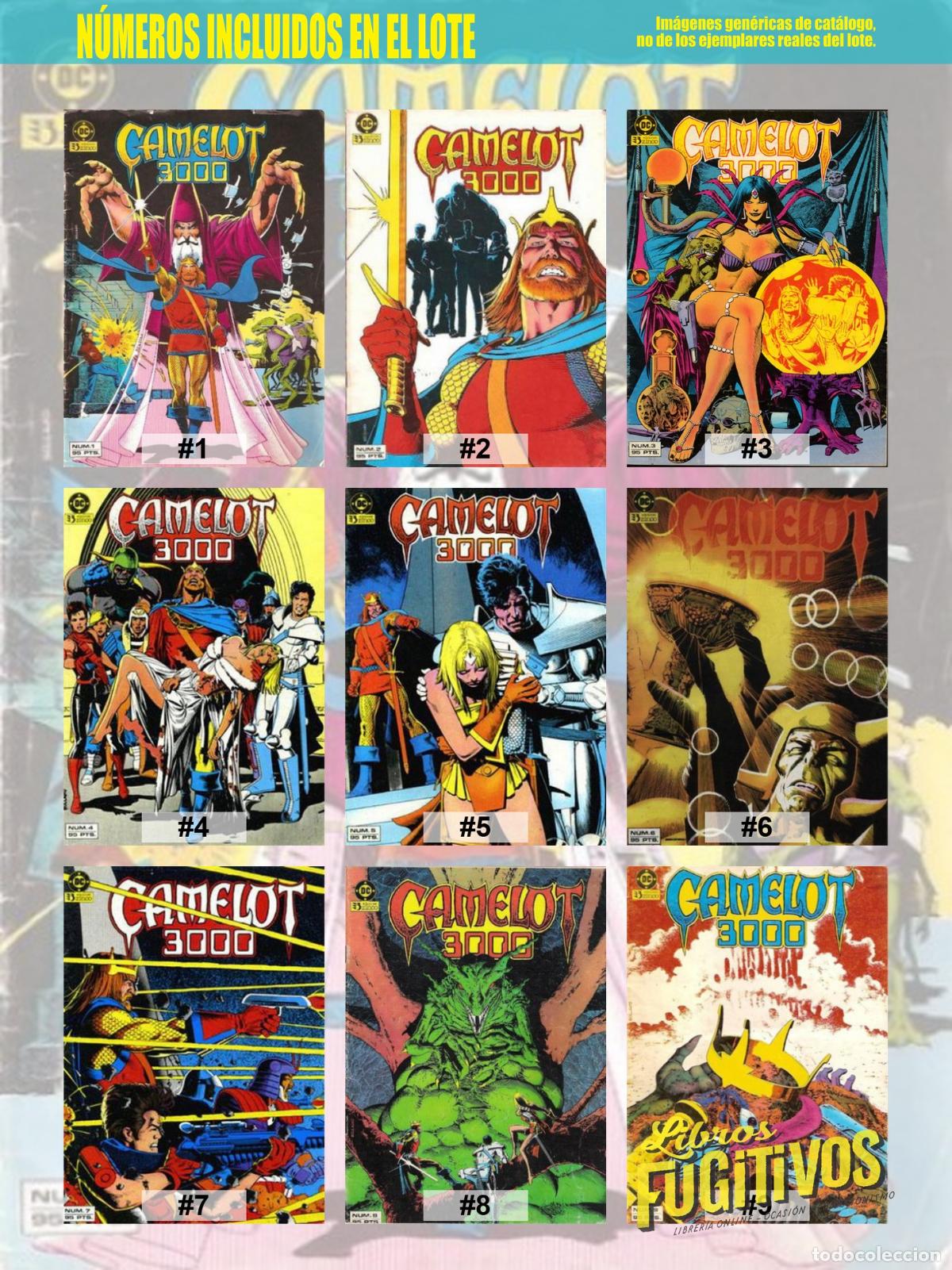 C&oacute;mics: CAMELOT 3000 1 A 9. COMPLETA. Zinco, 1984 - Foto 3