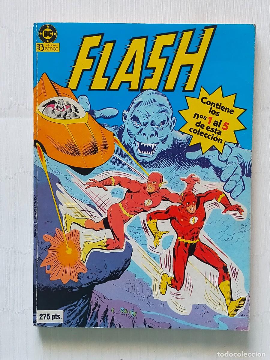 C&oacute;mics: FLASH Retapado con los N&uacute;meros 1, 2, 3, 4 y 5 - Ediciones Zinco. - Foto 1