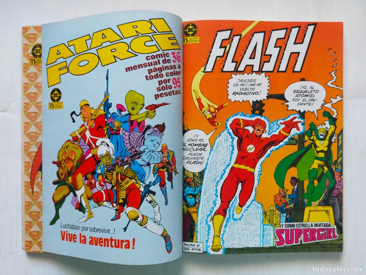 C&oacute;mics: FLASH Retapado con los N&uacute;meros 1, 2, 3, 4 y 5 - Ediciones Zinco. - Foto 4