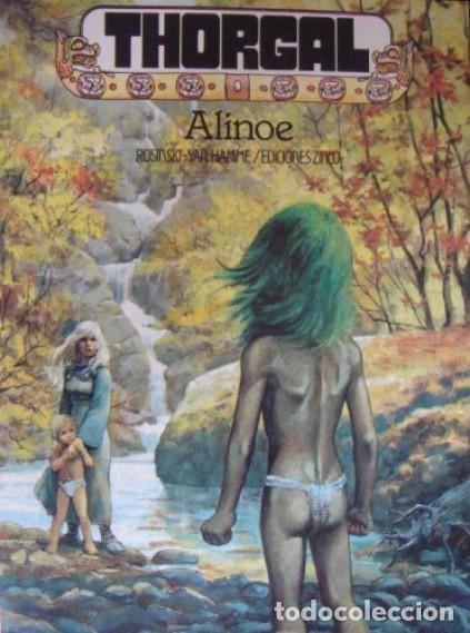 C&oacute;mics: THORGAL N&ordm; 3 ALINOE (ROSINSKI / VAN HAMME) ZINCO - MUY BUEN ESTADO