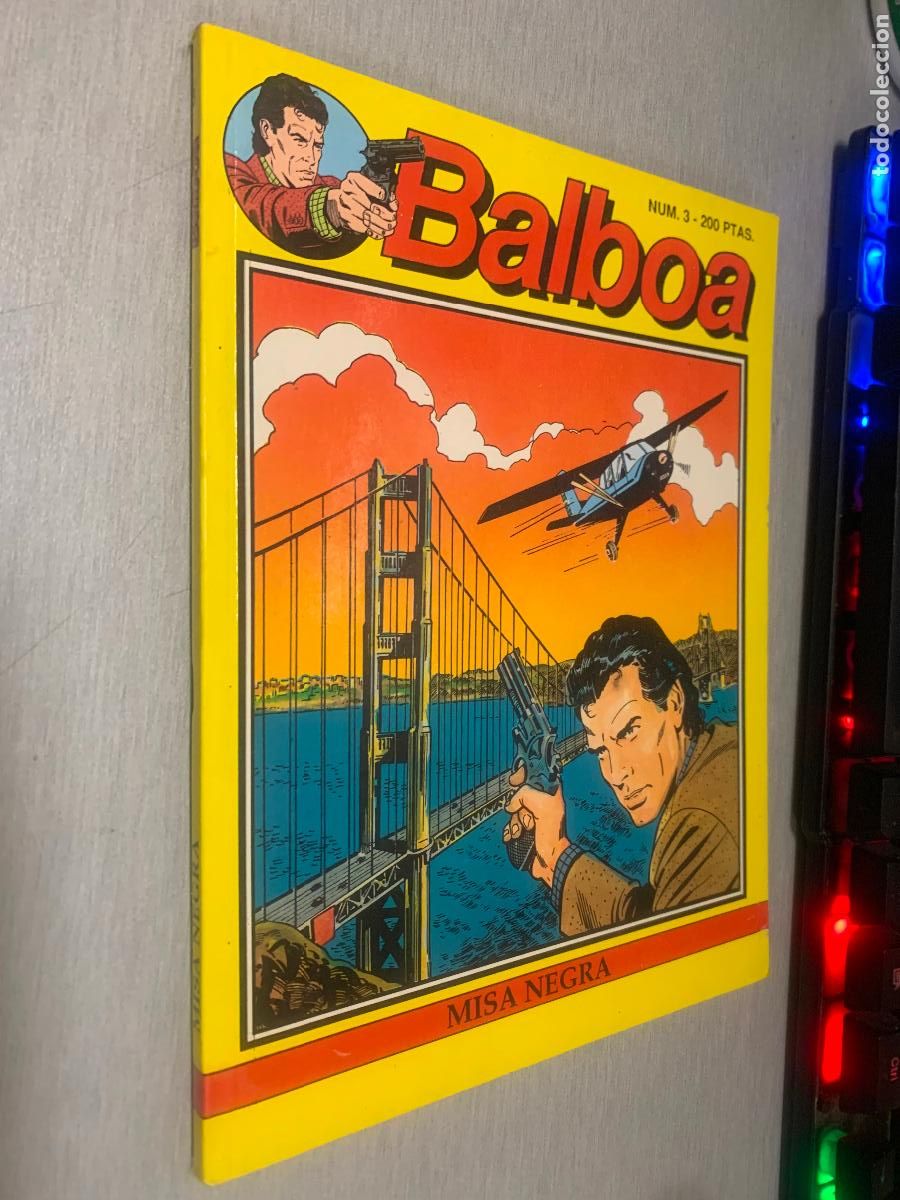 C&oacute;mics: BALBOA N&ordm; 3: MISA NEGRA / EDICIONES ZINCO 1989