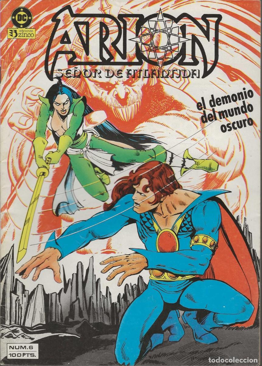 C&oacute;mics: ED. ZINCO -- ARION SE&Ntilde;OR DE ATL&Aacute;NTIDA -- N&ordm; 6 --