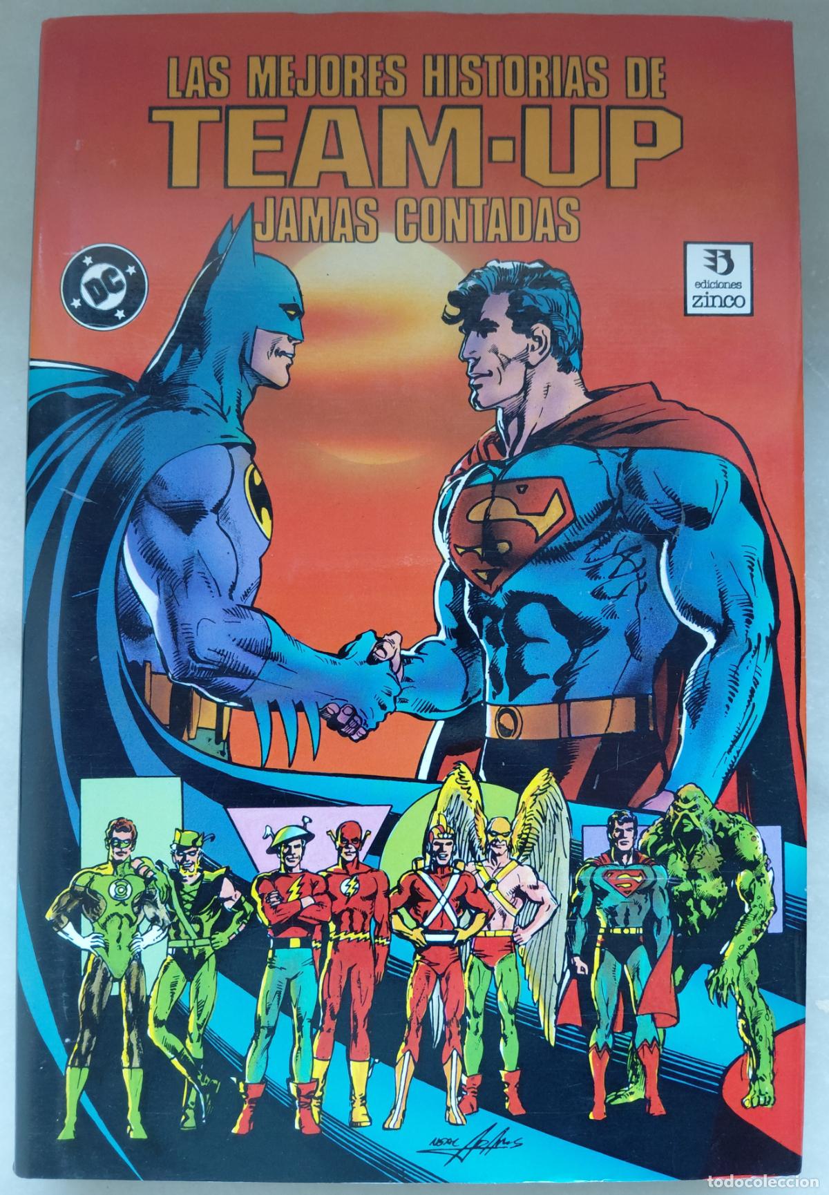 C&oacute;mics: Las mejores historias de Team-Up jam&aacute;s contadas Zinco Batman Superman Flash etc