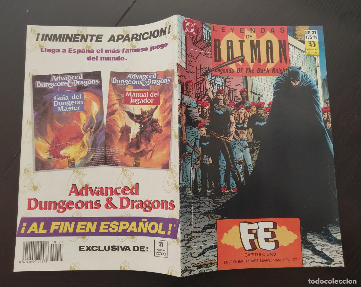 C&oacute;mics: Leyendas de Batman Zinco N&ordm; 21