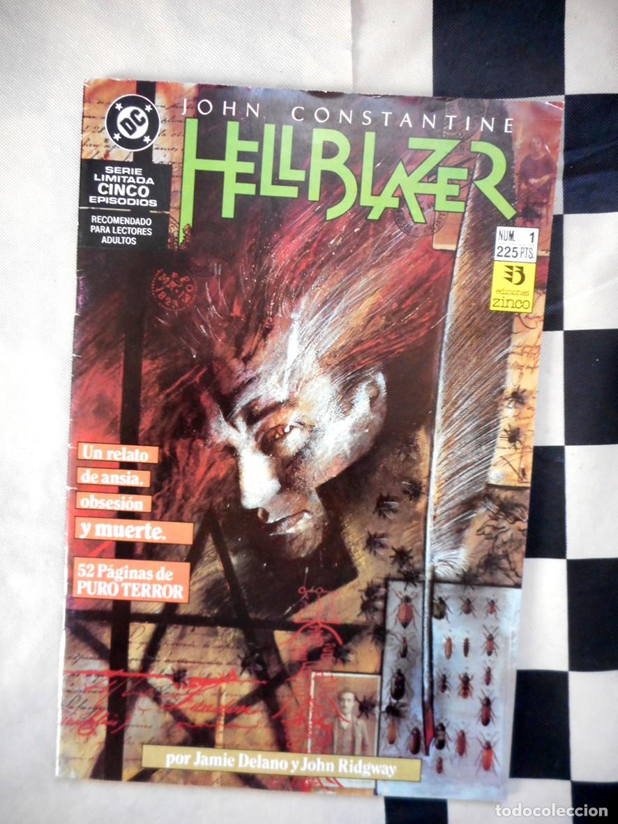 C&oacute;mics: HELLBLAZER N&ordm;1 HAMBRE (ZINCO- 1990) JAIME DELANO - JOHN RIDGWAY