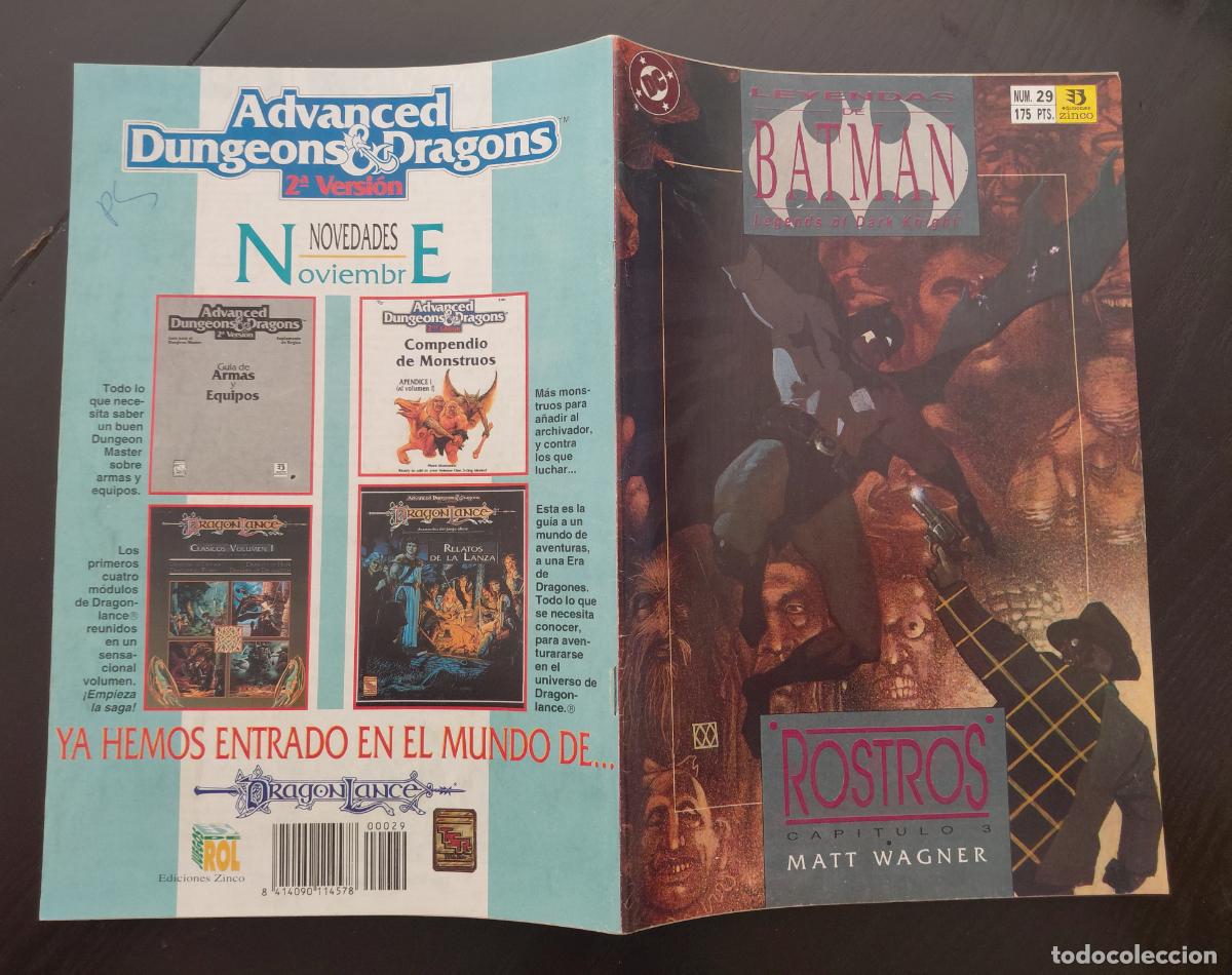 C&oacute;mics: Leyendas de Batman Zinco N&ordm; 29