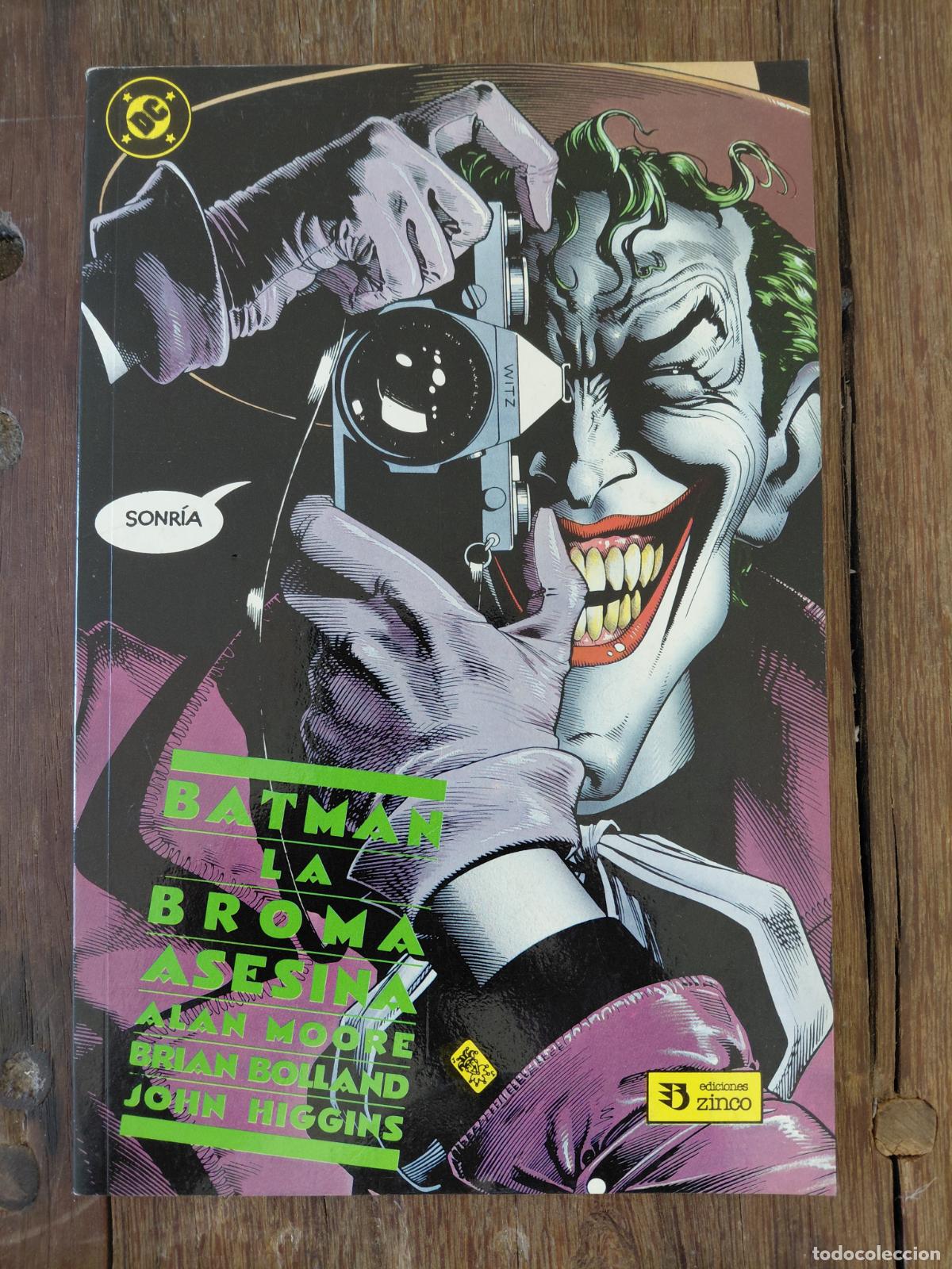 C&oacute;mics: Batman Zinco La broma asesina 1&ordf; edici&oacute;n 475 pesetas