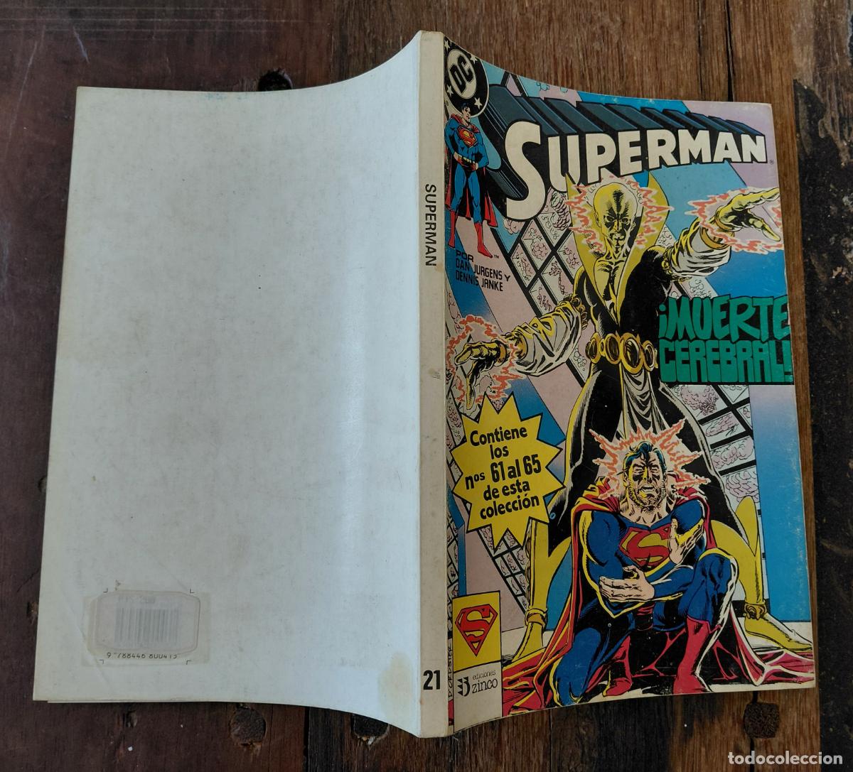 C&oacute;mics: Superman volumen vol. 2 Zinco Retapado N&ordm; 61 al 65