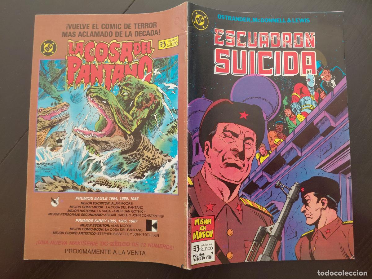 C&oacute;mics: Escuadr&oacute;n Suicida Zinco N&ordm; 1