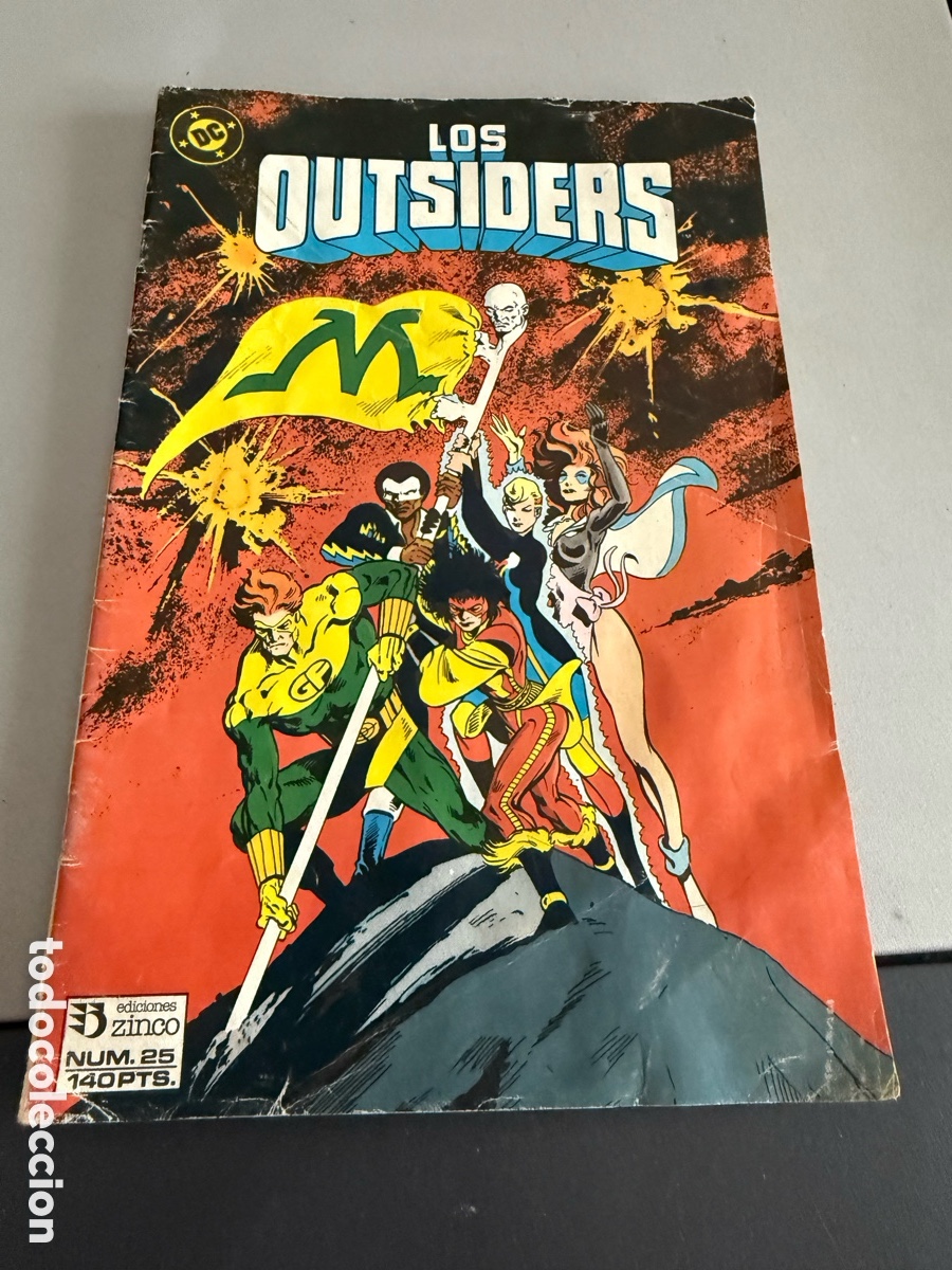 C&oacute;mics: LOS OUTSIDERS. n 25. ZINCO - Foto 1