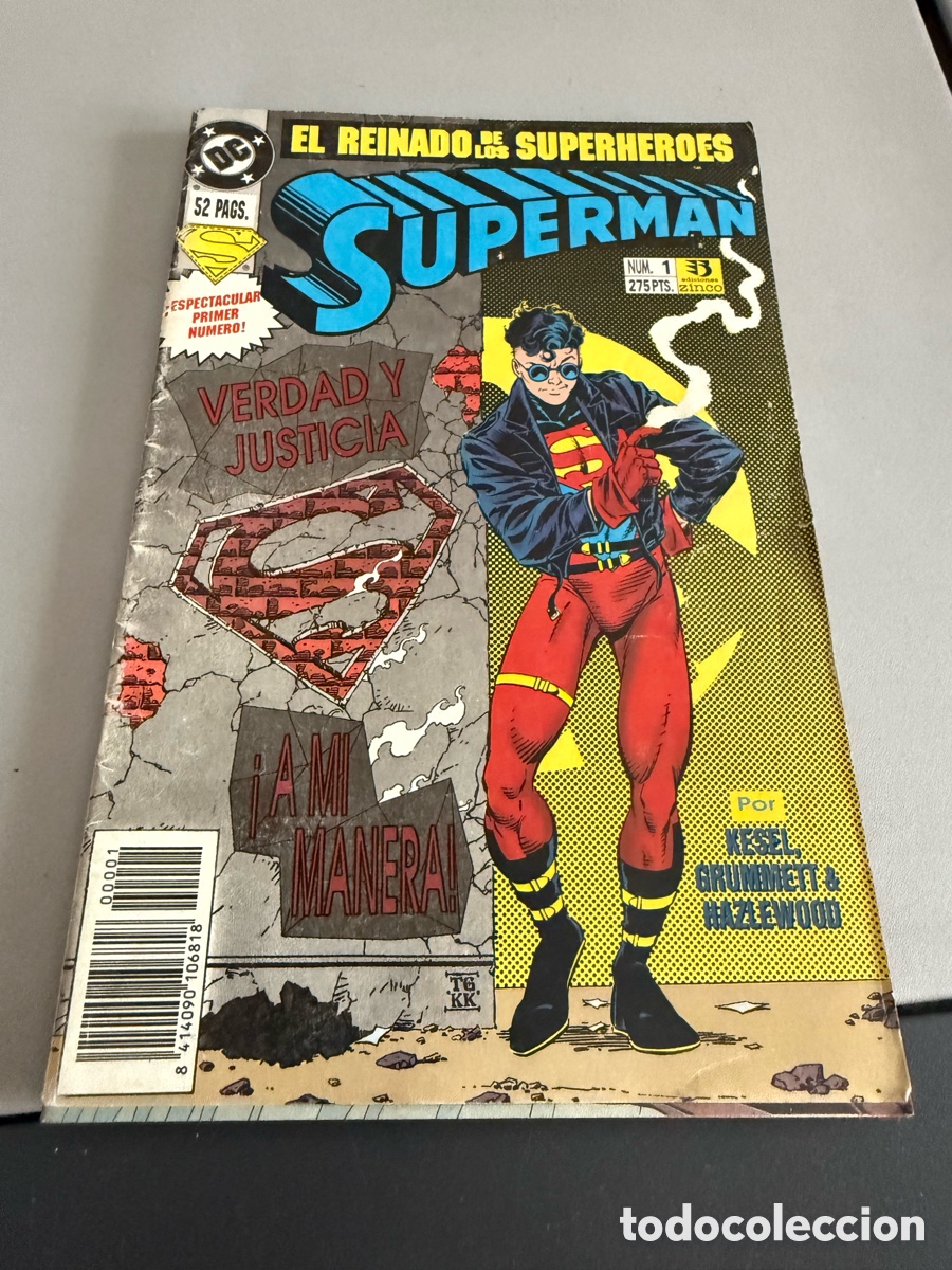 C&oacute;mics: SUPERMAN. n 1. Zinco