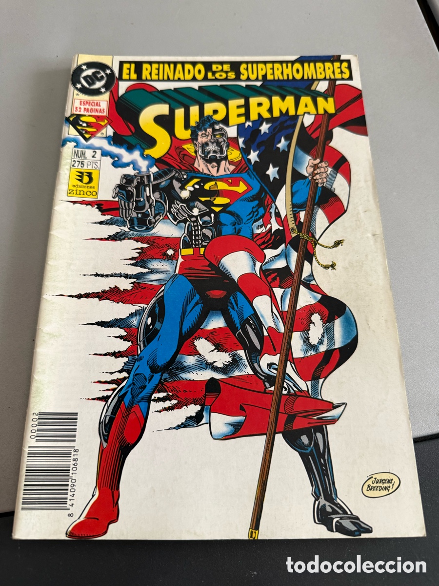 C&oacute;mics: SUPERMAN. n 2. Zinco