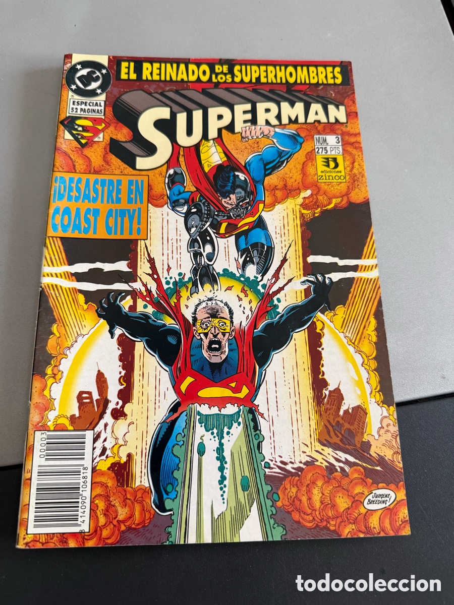 C&oacute;mics: SUPERMAN. n 3. Zinco