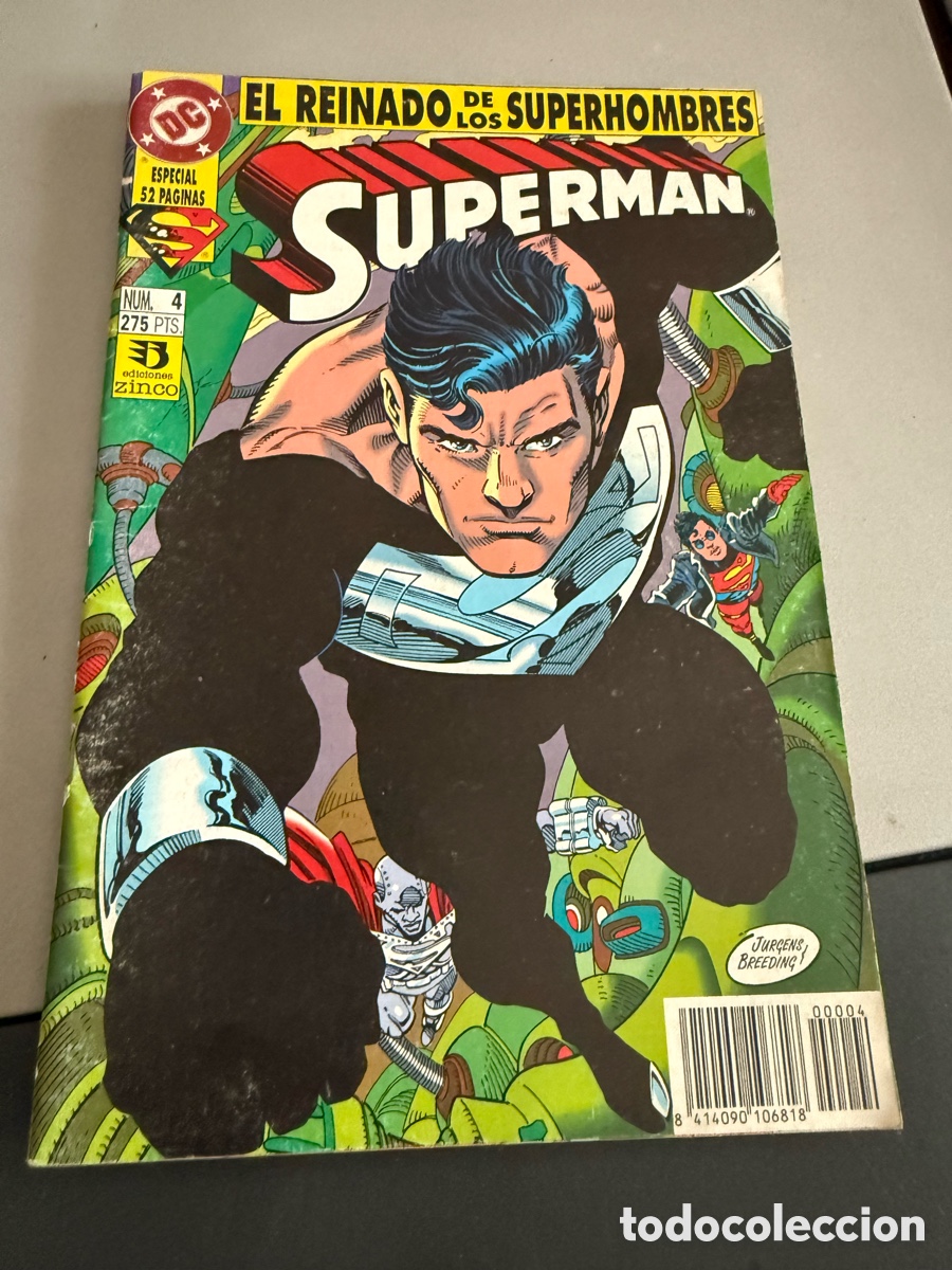 C&oacute;mics: SUPERMAN. n 4. Zinco