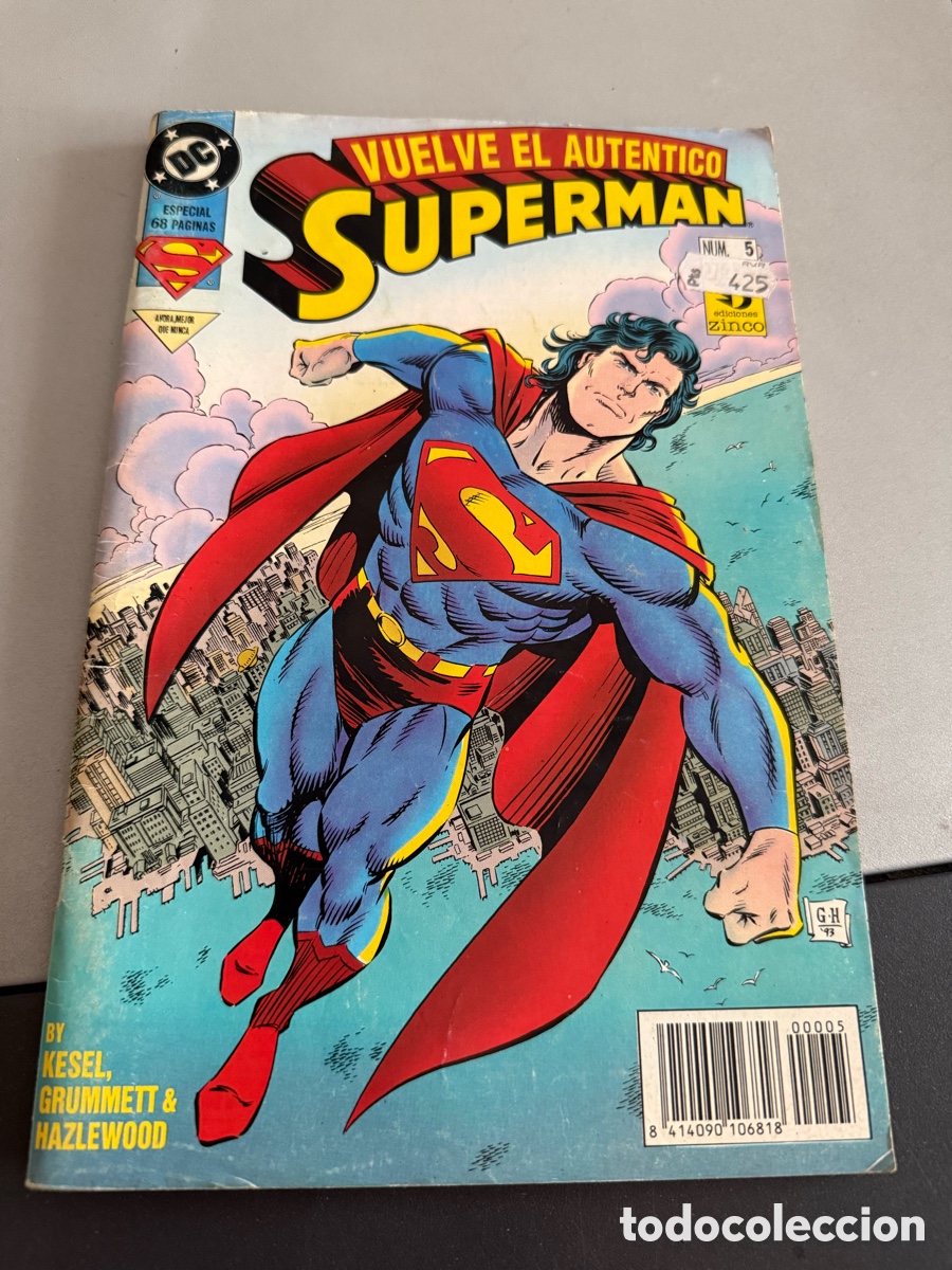 C&oacute;mics: SUPERMAN. n 5. Zinco