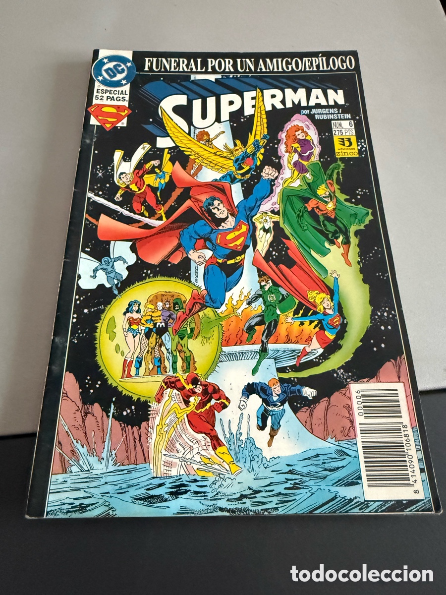 C&oacute;mics: SUPERMAN. n 6. Zinco