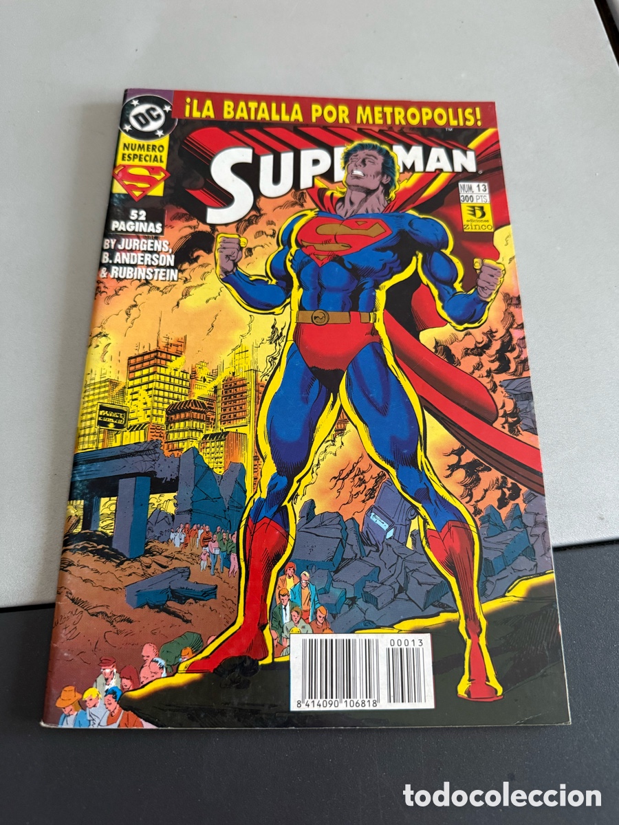 C&oacute;mics: SUPERMAN. n 13. Zinco