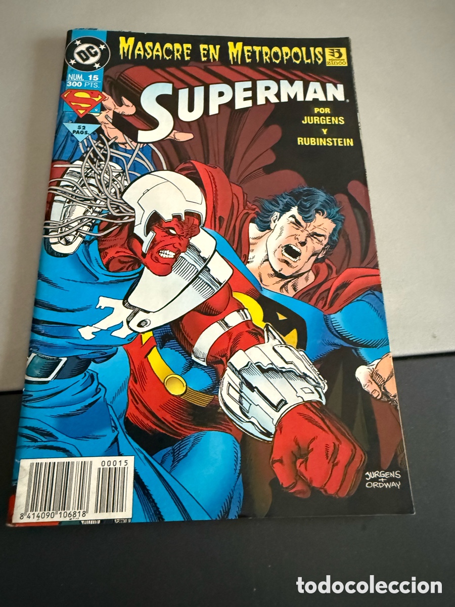 C&oacute;mics: SUPERMAN. n 15. Zinco - Foto 1
